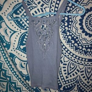 Kendal & Kylie crochet top